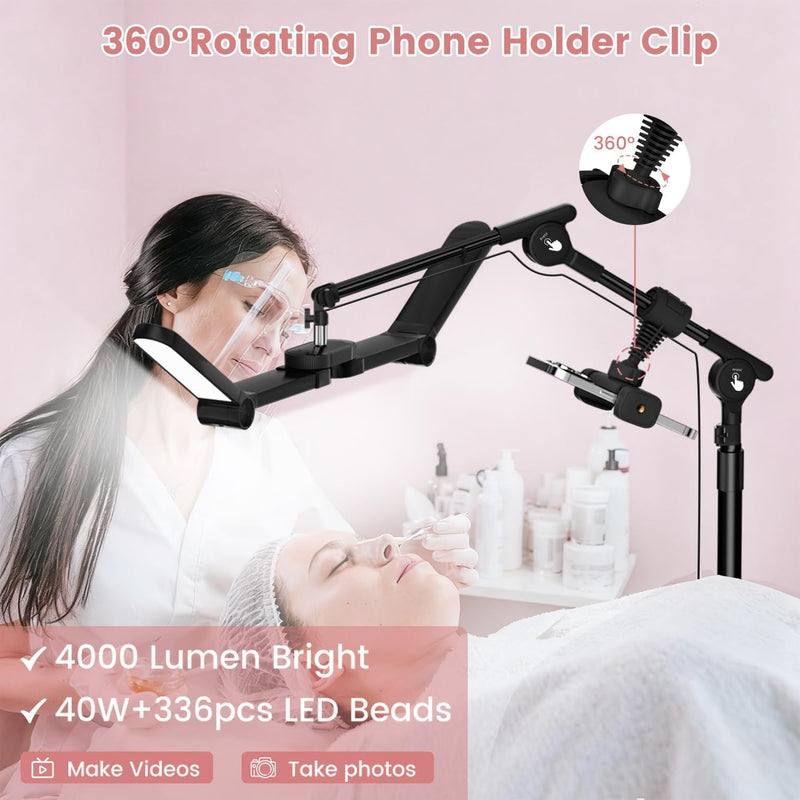 40W 4-Fold Lash Light 3 Colour Modes 10