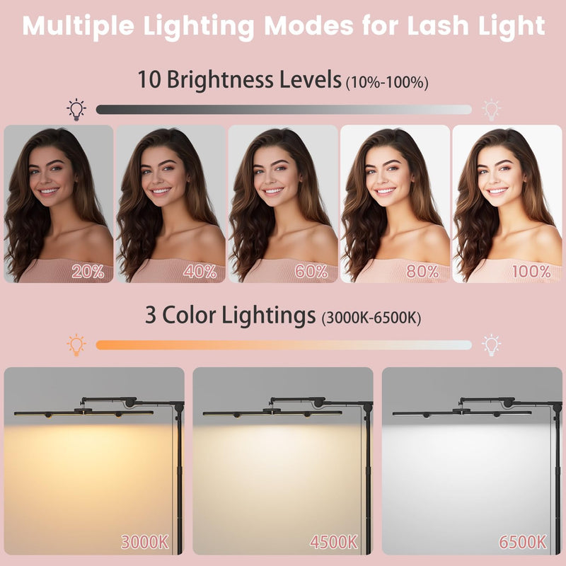 40W 4-Fold Lash Light 3 Colour Modes 10