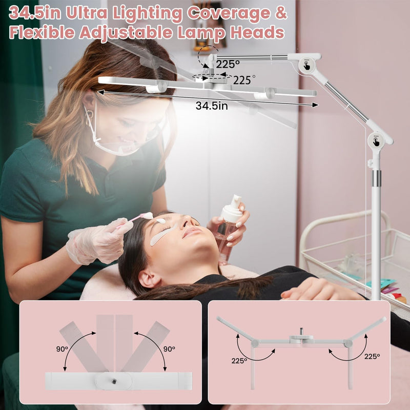 40W 4-Fold Lash Light 3 Colour Modes 10