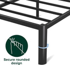 41CM Metal Platform Bed Frame Steel Slat