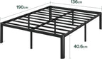 Van 41CM Metal Platform Bed Frame Steel