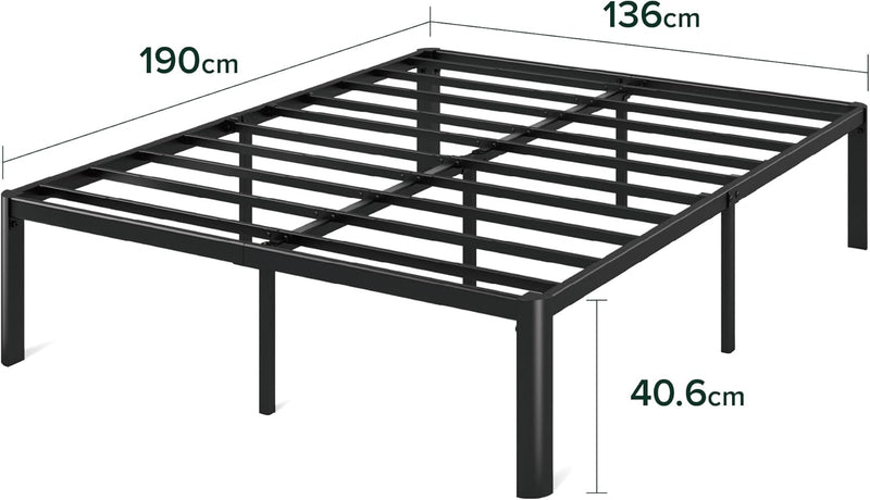 Van 41CM Metal Platform Bed Frame Steel