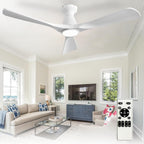 42-Inch Ceiling Fans with Lights: 3 Blade Flush