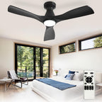 42-Inch Ceiling Fans with Lights: 3 Blade Flush