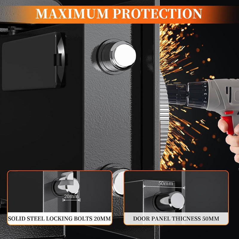 42L Safe Boxes for Home Digital Security