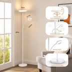 42W Super Bright Uplighter Floor Lamp for Living