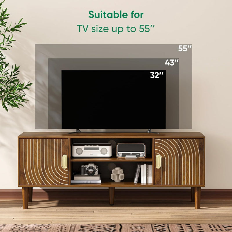 43" TV Stand for Tvs Up to 55
