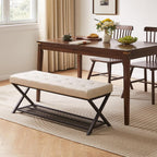 44.5” Shoe Storage Bench with Seat PU Leather
