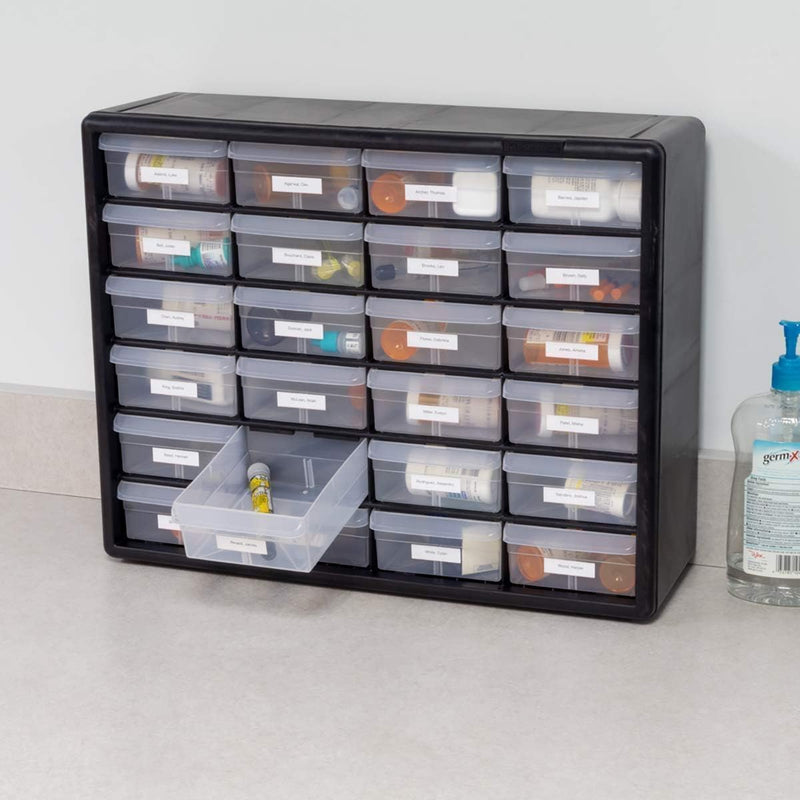 44-Drawer Plastic Drawer Storage Cabinet for Garage Organisation