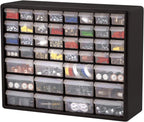 44-Drawer Plastic Drawer Storage Cabinet for Garage Organisation