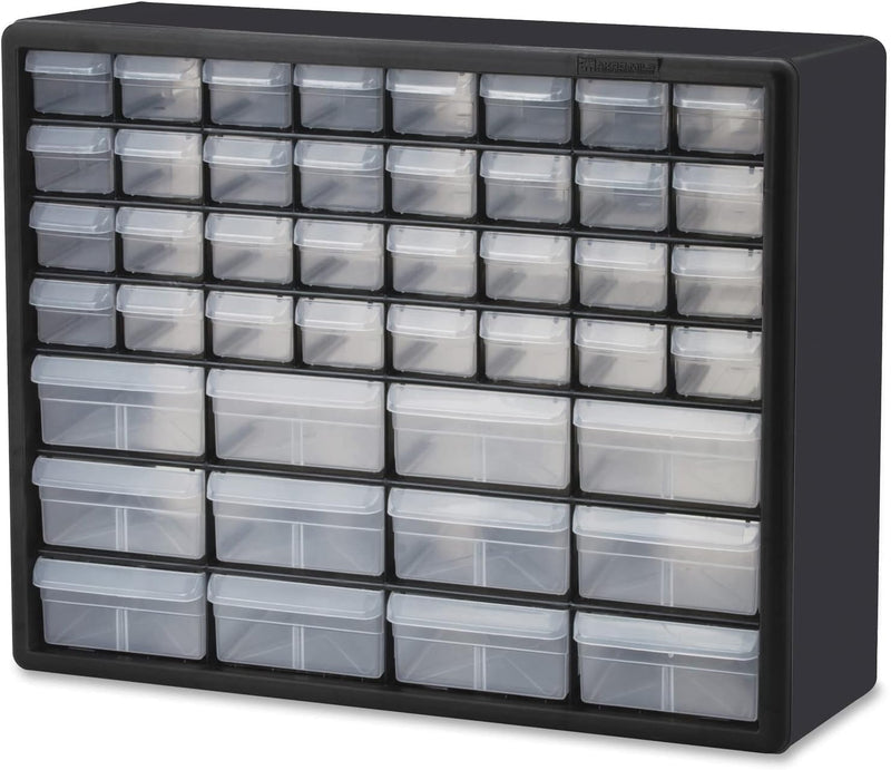 44-Drawer Plastic Drawer Storage Cabinet for Garage Organisation
