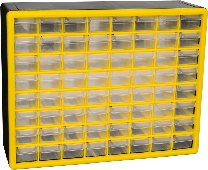 44-Drawer Plastic Drawer Storage Cabinet for Garage Organisation
