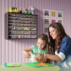 44-Drawer Plastic Drawer Storage Cabinet for Garage Organisation