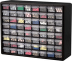 44-Drawer Plastic Drawer Storage Cabinet for Garage Organisation
