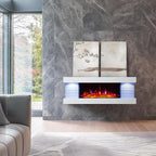 44" Wall Mounted Electric Fireplace Atacama