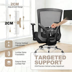 440lbs 200KG Ergonomic Office Chair