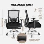 440lbs 200KG Ergonomic Office Chair
