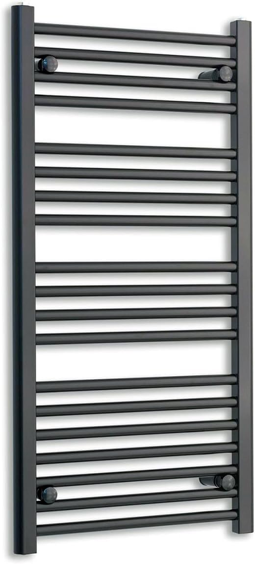450MM Wide Heated Towel Rail Straight Flat Bathroom