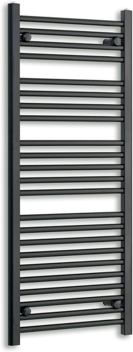 450MM Wide Heated Towel Rail Straight Flat Bathroom