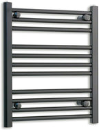 450MM Wide Heated Towel Rail Straight Flat Bathroom