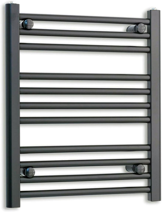450MM Wide Heated Towel Rail Straight Flat Bathroom
