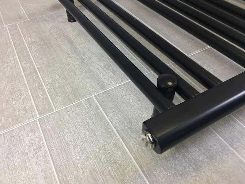 450MM Wide Heated Towel Rail Straight Flat Bathroom
