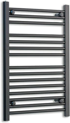 450MM Wide Heated Towel Rail Straight Flat Bathroom