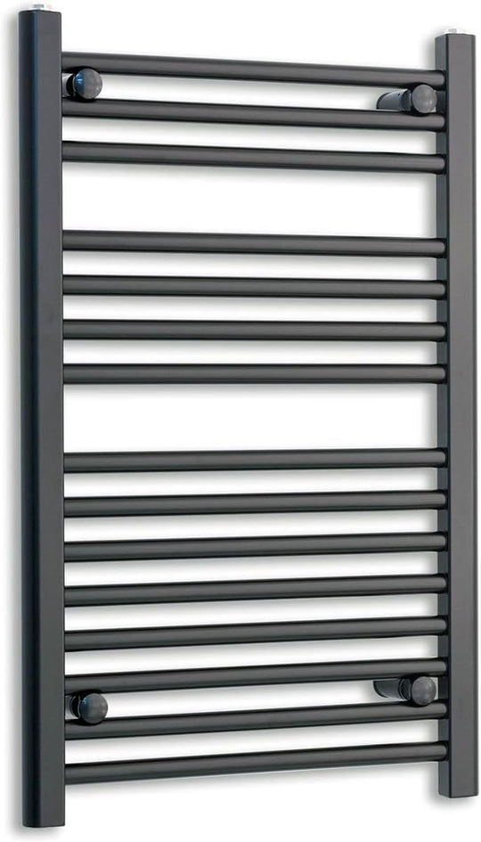 450MM Wide Heated Towel Rail Straight Flat Bathroom