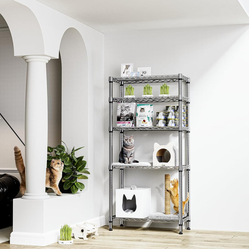 Adjustable Shelves Heavy Duty Wire Pantry Shelving