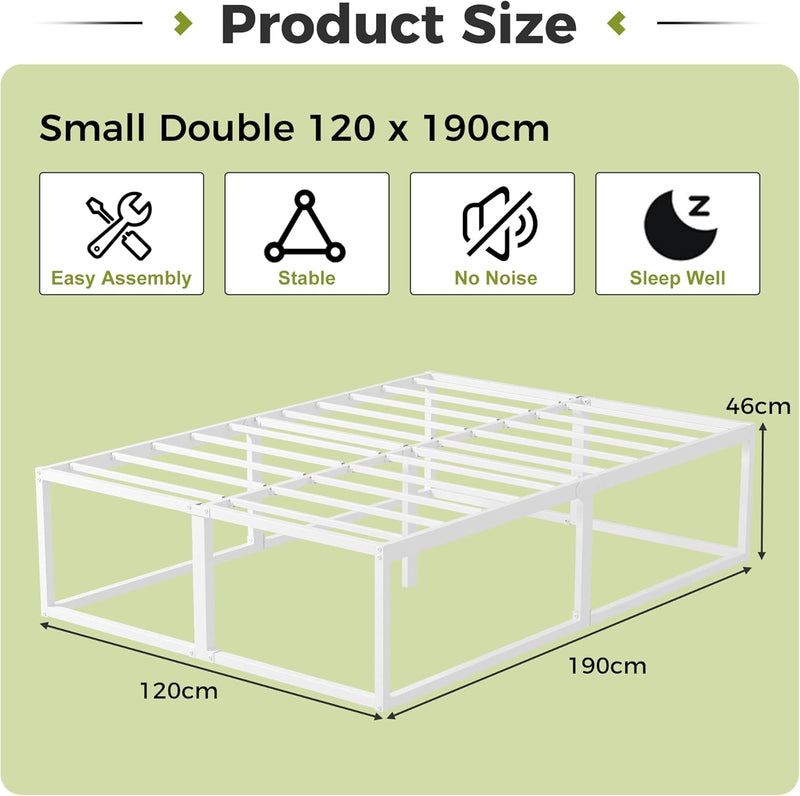 46CM High Metal Bed Frame