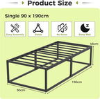 46CM High Metal Bed Frame