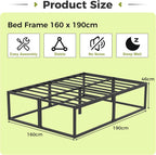 46CM High Metal Bed Frame