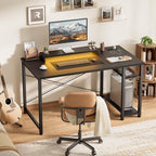 47 Inch Gaming Desk with Power Outlets LED