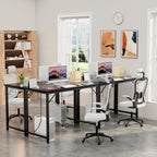 47 Inch Gaming Desk with Power Outlets LED