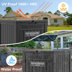 48 Gallon Resin Package Delivery Box for Outside