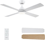 48 Inch Ceiling Fans with Lights Fan Remote