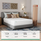 4ft6 Double Mattress Hybrid Pocket Sprung for Orthopaedic