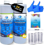4L 1:1 Ratio Epoxy Resin Kit Crystal Clear
