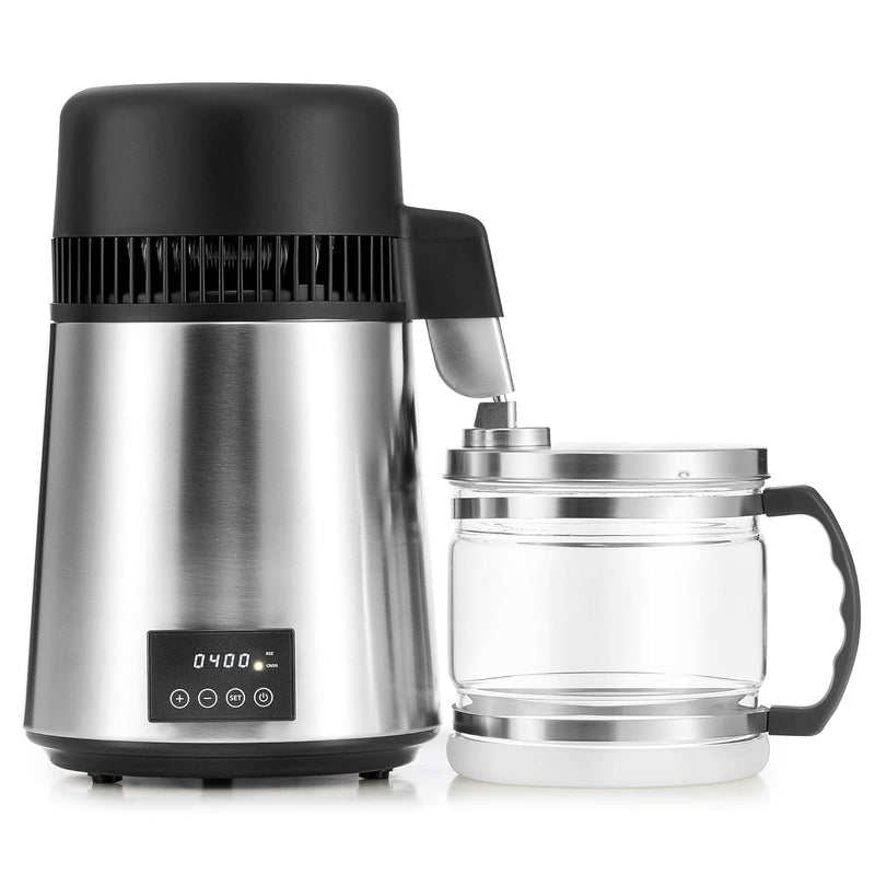 4L Water Distiller with Reservation Auto-Off 750W Distilled