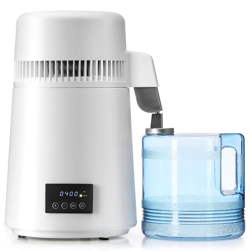 4L Water Distiller with Reservation Auto-Off 750W Distilled