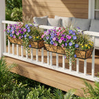 4pcs 60.9CM 24in Metal Window Box