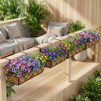 4pcs 60.9CM 24in Metal Window Box