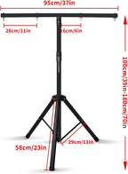 4pcs 84W LED Par Can Lights with Bag