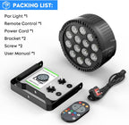 4pcs 84W LED Par Can Lights with Bag