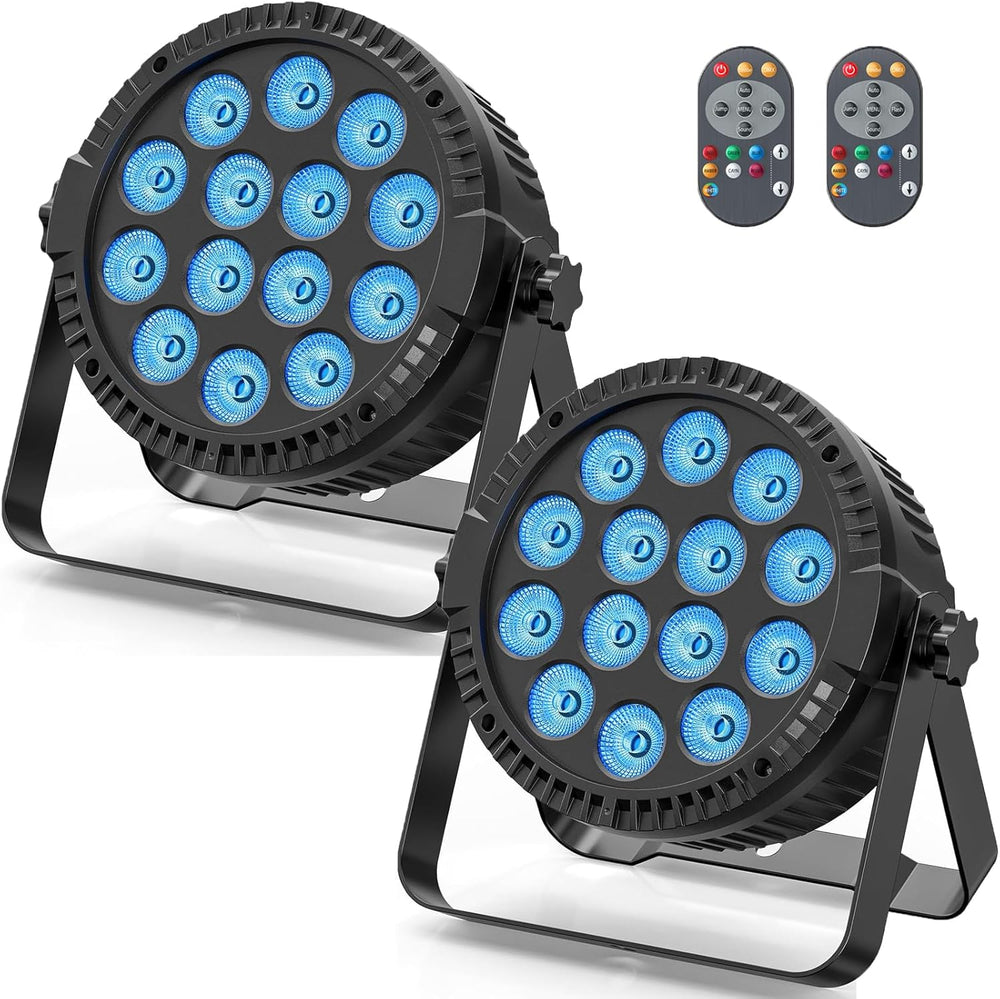 4pcs 84W LED Par Can Lights with Bag