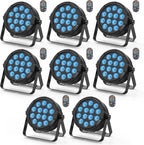 4pcs 84W LED Par Can Lights with Bag