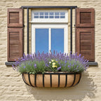 4pcs Large Wall Trough Rail Planters