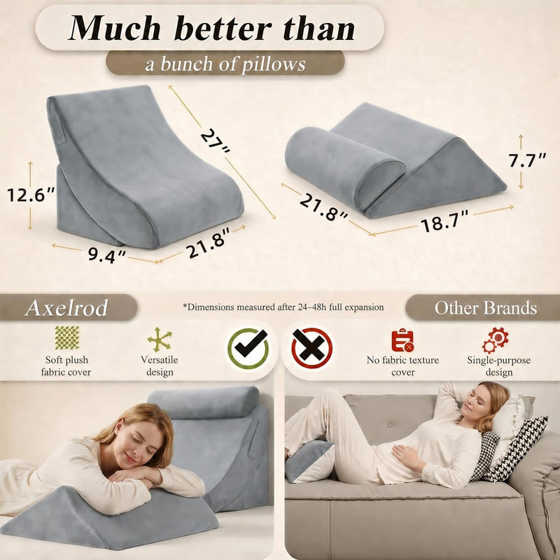 4pcs Orthopaedic Bed Wedge Set — 55CM Wide