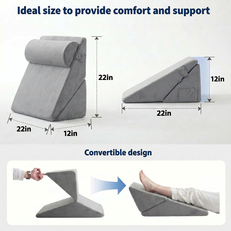 4pcs Orthopaedic Bed Wedge Set — 55CM Wide