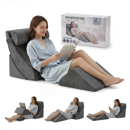 4pcs Orthopaedic Bed Wedge Set — 55CM Wide